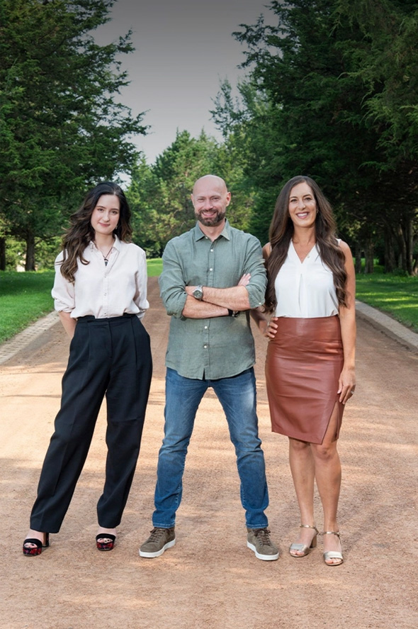 Minneapolis dentists Doctor Kate Topuz, Doctor Holger P Meiser, and Doctor Rochelle Akradi